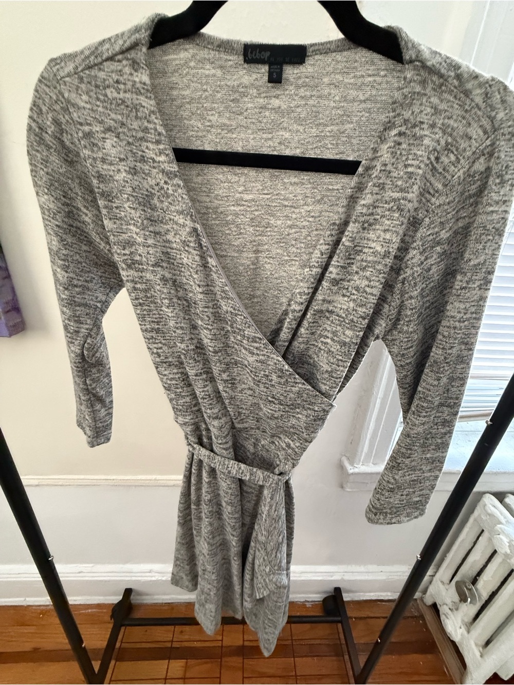 Bebop Grey Wrap Romper - Women’s Intimates & Sleepwear
